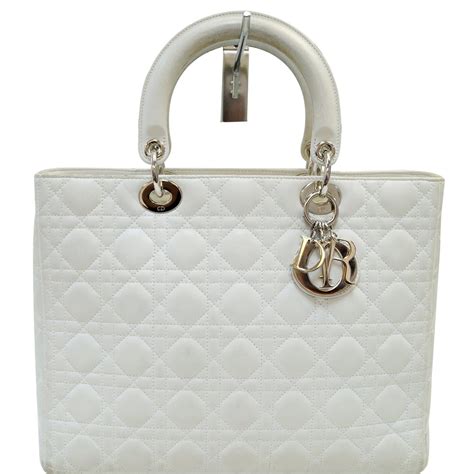 dior white bag